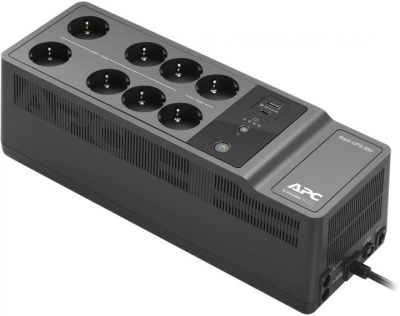 APC Джерело безперебійного живлення Back-UPS 850VA/520W, USB charging port, USB, 6+2 Schuko