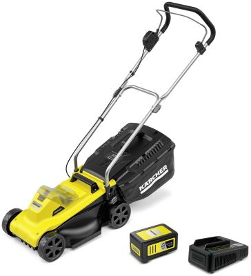 Газонокосарка акумуляторна Karcher LMO 2-18 Battery 18В 32см акб 1х5А·год 25-60мм