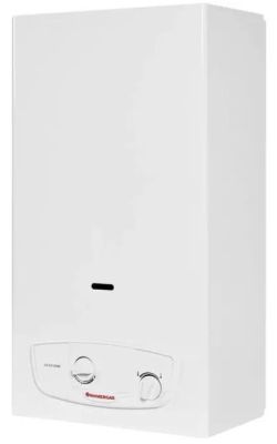 Газова колонка Immergas JULIUS ECO 11 11л/хв 19.3 кВт Low NOx розпалювання від батарейок білий