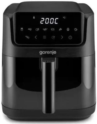 Мультипіч Gorenje 1800Вт, чаша-6.3л, сенсорне управл., 8 авто. програм, пластик+метал, чорний