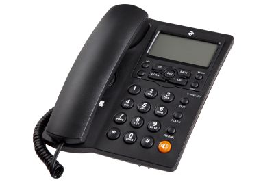 Дротовий телефон 2E AP-410, чорний