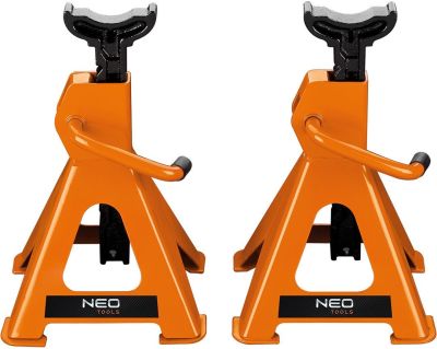 Опора під автомобіль Neo Tools, 2т, 278-423мм, 2шт