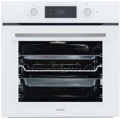 Духова шафа Cata електрична, 72л, A, дисплей, конвекція, MDS 7208 WH, білий