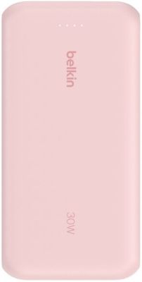 Акумулятор портативний літій-іонний Power Bank Belkin 20000мА·год, 30Вт, з інтегрованим кабелем USB-