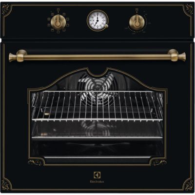 Духова шафа Electrolux електрична Rococo, 72л, A, конвекція, чорний