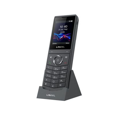 Портативний Wi-Fi телефон Fanvil W620W, USB Type-C коннектор, Wi-Fi 6, BT5.0, SIP, 2.4" кольоровий е