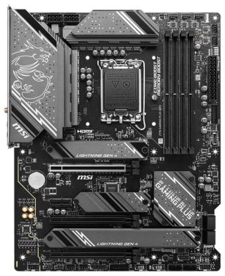 Материнcька плата MSI Z790 GAMING PLUS WIFI s1700 Z790 4xDDR5 HDMI DP Wi-Fi BT ATX