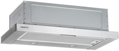 Витяжка ARDESTO телескопічна HT-F700MINX, 60см, 450м3ч, метал, 2х1Вт LED, кнопкове, нерж