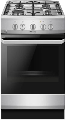 Плита Hansa газова, 50x60см, 67л, емаль, газ контр., нержавіюча сталь