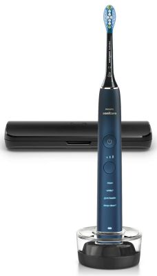 Щітка зубна електр. Philips, Sonicare DiamondClean 9000 Series, 62т. колив/хв, насадок-1, футляр, Bl