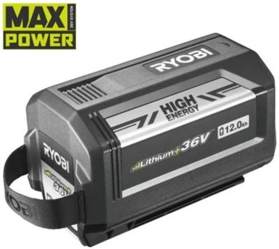 Акумулятор Ryobi Max Power RY36B12A High Energy Lithium+ 36В 12А·год 2.8кг