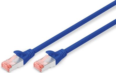 Патч-корд DIGITUS CAT 6 S-FTP, 5м, AWG 27/7, LSZH, синій