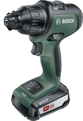 Шурупокрут-дриль акумуляторний Bosch AdvancedDrill 18 18В 2х2.5А·год 1350об/хв 1.5кг