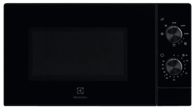 Мікрохвильова піч Electrolux, 20л, мех. керування, 800Вт, гриль, чорний