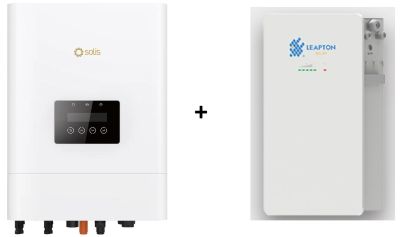 Комплект резервного живлення  SL-EO1P5K-ELA05H (1ф, 5kW, 51.2V, 100 Ah, LiFePO4)