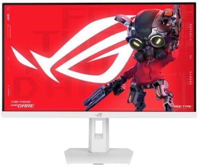 Монітор Asus 27" ROG Strix XG27ACSR-W HDMI, DP, USB-C, Audio, IPS, 2560x1440, 220Hz, 0.3ms, sRGB 133