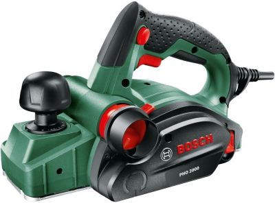 Рубанок Bosch PHO 2000 380Вт 80мм стругання до 2мм 2.58кг