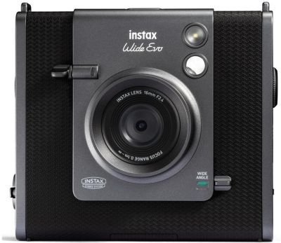 Фотокамера миттєвого друку Fujifilm Instax Wide Evo Black