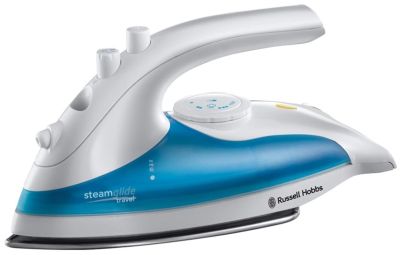 Праска Russell Hobbs дорожній, 760Вт, 80мл, нерж. сталь, блакитна