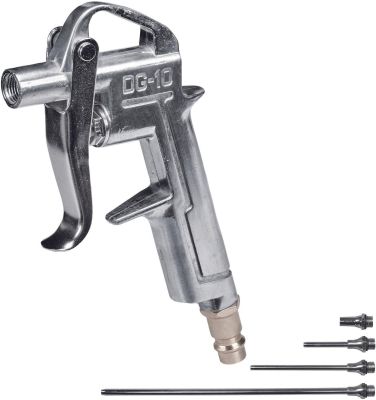 Пістолет продувний Einhell з насадками 20/50/95/220мм, 8бар, 4шт, 0.2кг