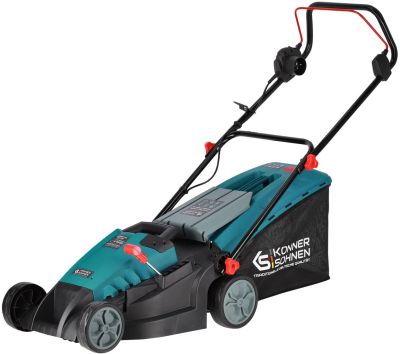 Газонокосарка мережева Konner&amp;Sohnen KS 38LM-BL 1400Вт 38см 50л 25-65мм 16.5кг