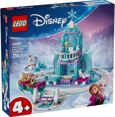 Конструктор LEGO Disney Princess Крижаний палац Ельзи та веселе катання на санчатах
