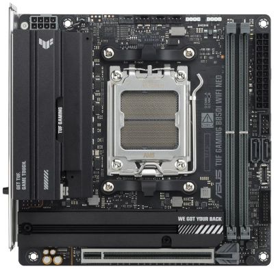 Материнcька плата ASUS TUF GAMING B850I WIFI NEO sAM5 B850 2xDDR5 M.2 HDMI DP Wi-Fi BT mITX