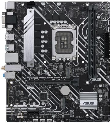 Материнcька плата ASUS PRIME H610M-A WIFI D4 s1700 H610 2xDDR4 M.2 HDMI D-Sub DP Wi-Fi BT mATX
