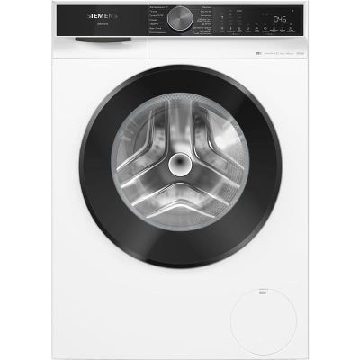 Пральна машина Siemens фронтальна, 9кг, 1400, A, 59см, дисплей, білий