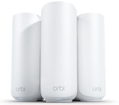 Система WiFi-Mesh NETGEAR Orbi RBE373 BE5000, 3мод, білий
