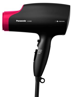 Фен Panasonic, 2000Вт, 4 режими, дифузор, іоніз-я, хол. обдув, чорно-рожевий