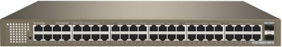 Комутатор TENDA TEG1050F 48xGE, 2xSFP Combo, Некерований