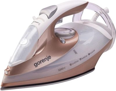 Праска Gorenje, 3200Вт, 420мл, паровий удар-250гр, верт. відпарювання, антинакип, автовідключення, к