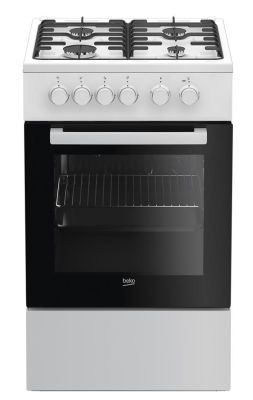 Плита Beko комбінована, 60л, 50x60см, конвекція, білий