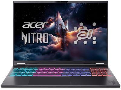 Ноутбук Acer Nitro 16S AN16S-61 16" WQXGA IPS, AMD R7-350, 32GB, F1TB, NVD5070-8, Lin, чорний