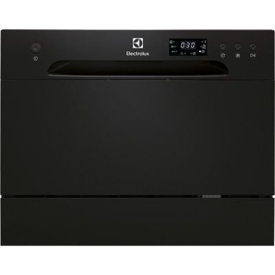 Посудомийна машина Electrolux настільна, 6компл., F, 55см, дисплей, чорний