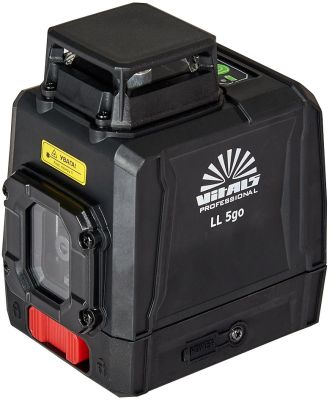 Нівелір лазерний Vitals Professional LL 5go до 50м ±0.3мм/м зелений промінь вертикаль 120° горизонта