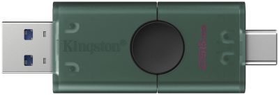 Накопичувач Kingston  256GB USB 3.2 Type-A + Type-C DT DuoG2