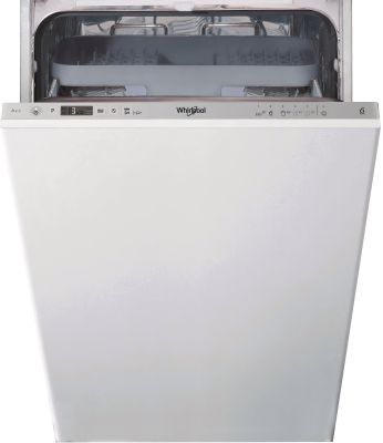 Посудомийна машина Whirlpool вбудована, 10компл., E, 45см, дисплей, білий