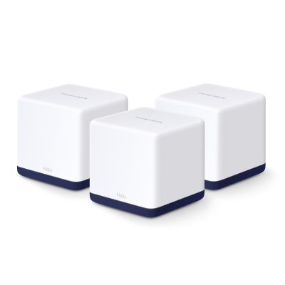 Система WiFi-Mesh MERCUSYS Halo H50 AC1900, 3xGE LAN/WAN, 3мод