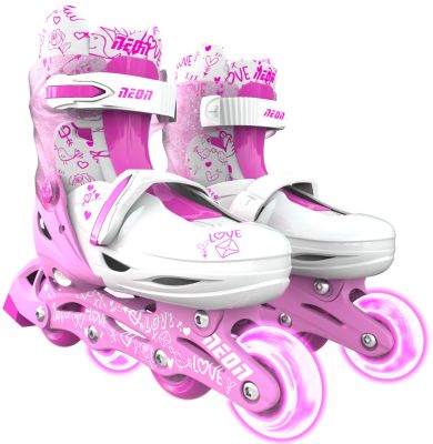Роликові ковзани Neon Inline, розмір 30-33, рожевий