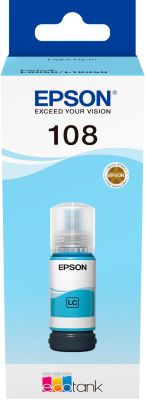 Контейнер з чорнилом Epson 108 EcoTank L8050/L18050 light cyan