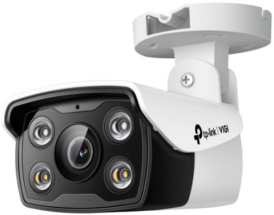 IP-Камера TP-LINK VIGI C340-4, PoE, 4Мп, 4 мм, H265+, IP66, Bullet, кольорове нічне бачення, зовнішн