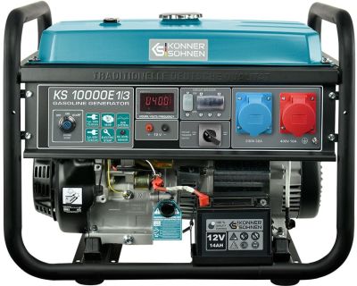 Генератор бензиновий Konner&amp;Sohnen KS 10000E 1/3, 230/400В, 8.0кВт, електростартер, 88кг