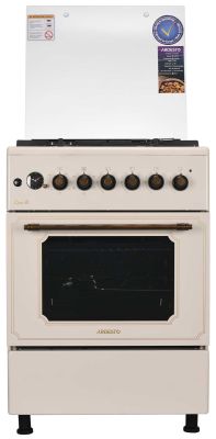Плита ARDESTO комбі Line-R, 53л, 60x60см, конвекція, чавун, підсвічування, форсунки LPG (підключення