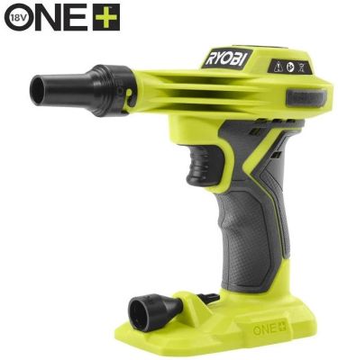 Повітродув-насос акумуляторний Ryobi ONE+ RVI18-0 18В 250л/хв 0.4кг без АКБ та ЗП