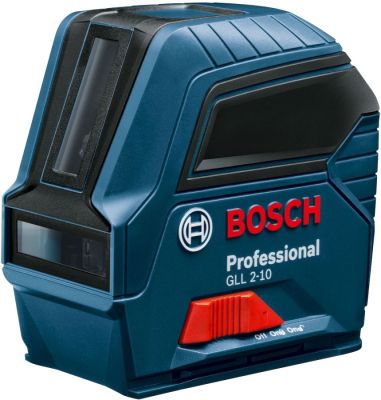 Нівелір лазерний Bosch Professional GLL 2-10 до 10м ±0.3мм/м червоний промінь IP 54