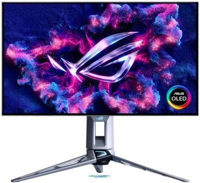 Монітор Asus 26.5" ROG Swift PG27AQWP-W 2xHDMI, DP, 3xUSB, WOLED, 2560x1440, 540Hz, 0.02ms, DCI-P3 9
