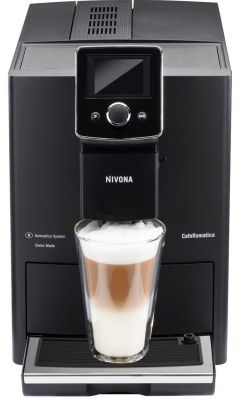 Кавомашина NIVONA CafeRomatica 1.8л, зерно + мелена, автомат.капучинатор, авторецептів - 9, чорний