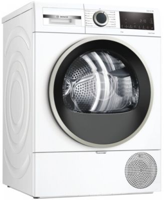 Сушильна машина Bosch тепловий насос, 9кг, A++, 60см, дисплей, білий